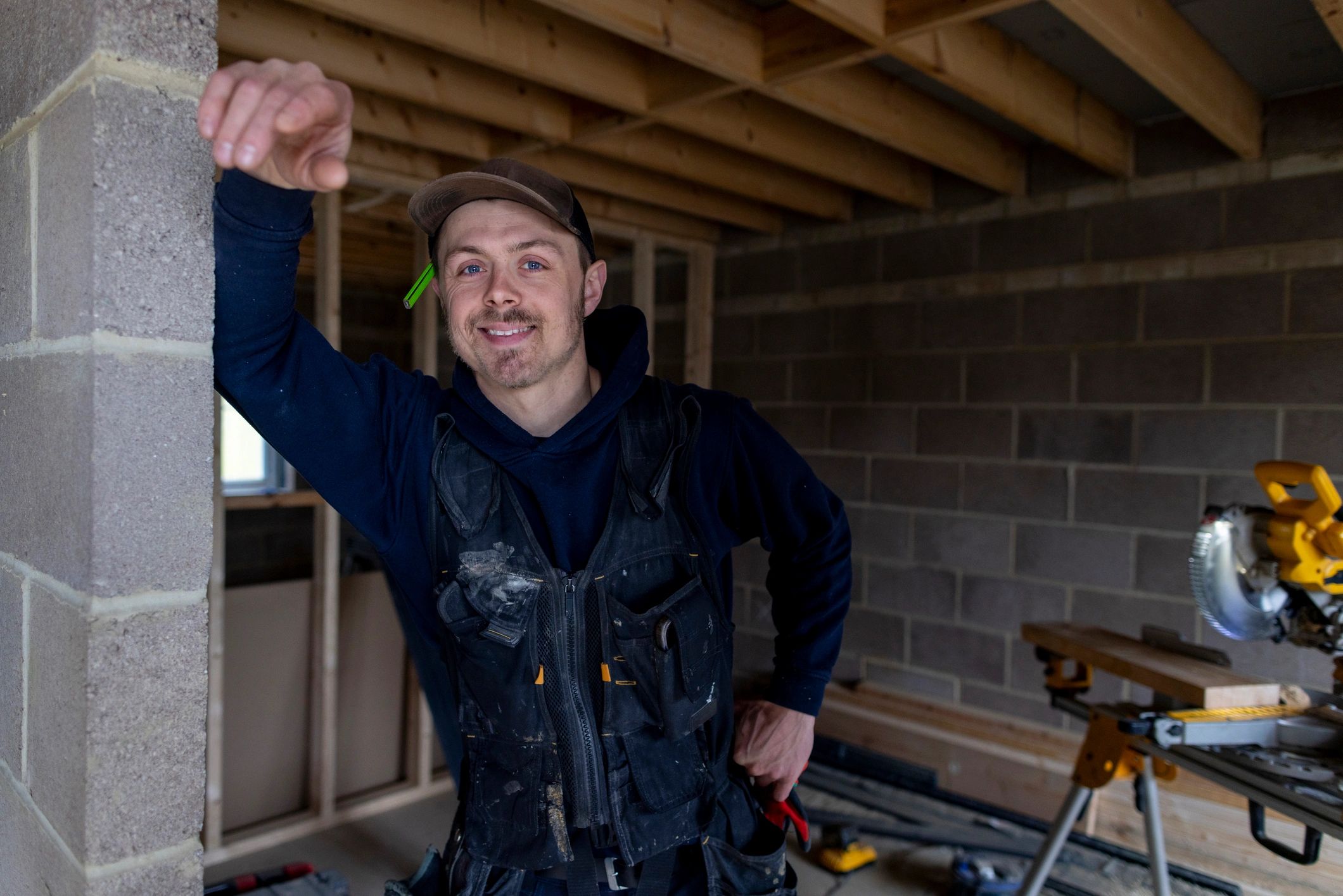 Home service professional portrait